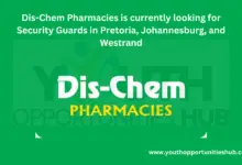 Photo of Dis-Chem Pharmacies is currently looking for Security Guards in Pretoria, Johannesburg, and Westrand