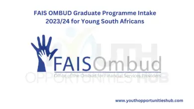 Photo of FAIS OMBUD Graduate Programme Intake 2023/24 for Young South Africans