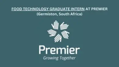 Photo of FOOD TECHNOLOGY GRADUATE INTERN AT PREMIER (Germiston, South Africa)