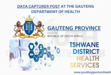 Photo of DATA CAPTURER POST AT THE GAUTENG DEPARTMENT OF HEALTH