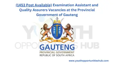 Photo of (1453 Post Available) Examination Assistant and Quality Assurers Vacancies at the Provincial Government of Gauteng
