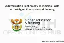 Photo of x4 Information Technology Technician Posts at the Higher Education and Training