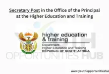 Photo of Secretary Post in the Office of the Principal at the Higher Education and Training