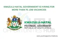 Photo of KWAZULU-NATAL GOVERNMENT IS HIRING FOR MORE THAN 70 JOB VACANCIES