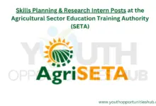 Photo of Skills Planning & Research Intern Posts at the Agricultural Sector Education Training Authority (SETA)