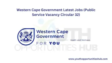 Photo of Western Cape Government Latest Jobs (Public Service Vacancy Circular 32)
