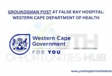 Photo of GROUNDSMAN POST AT FALSE BAY HOSPITAL: WESTERN CAPE DEPARTMENT OF HEALTH