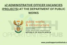 Photo of x2 ADMINISTRATIVE OFFICER VACANCIES (PROJECTS) AT THE DEPARTMENT OF PUBLIC WORKS