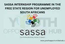 Photo of SASSA INTERNSHIP PROGRAMME IN THE FREE STATE REGION FOR UNEMPLOYED SOUTH AFRICANS
