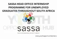 Photo of SASSA HEAD OFFICE INTERNSHIP PROGRAMME FOR UNEMPLOYED GRADUATES THROUGHOUT SOUTH AFRICA