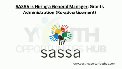 Photo of SASSA is Hiring a General Manager: Grants Administration (Re-advertisement)