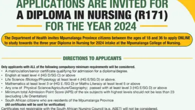 Photo of Diploma in Nursing for 2024 intake at the Mpumalanga College of Nursing: Call for Applications