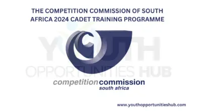 THE COMPETITION COMMISSION OF SOUTH AFRICA 2024 CADET TRAINING PROGRAMME