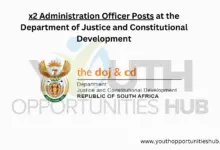 Photo of x2 Administration Officer Posts at the Department of Justice and Constitutional Development