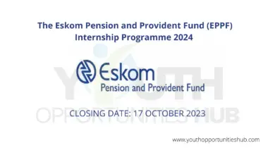 Photo of The Eskom Pension and Provident Fund (EPPF) Internship Programme 2024