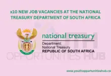 Photo of x10 NEW JOB VACANCIES AT THE NATIONAL TREASURY DEPARTMENT OF SOUTH AFRICA