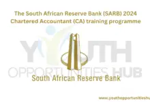Photo of The South African Reserve Bank (SARB) 2024 Chartered Accountant (CA) training programme