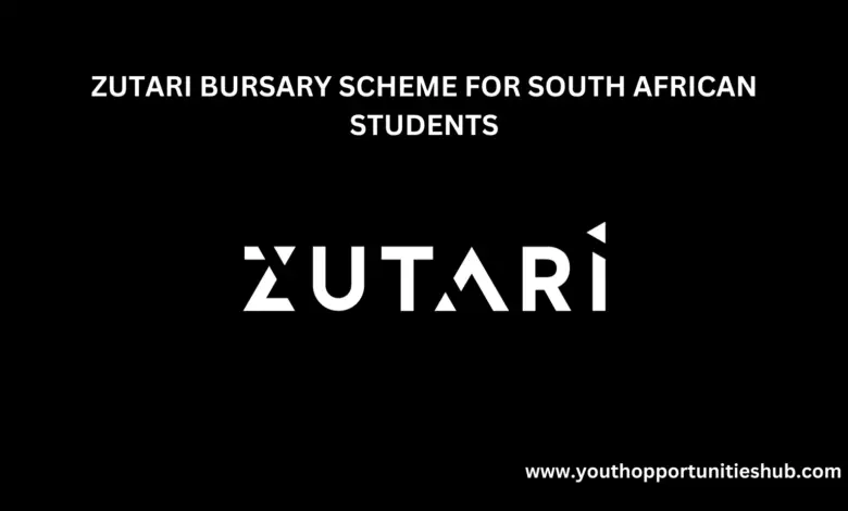ZUTARI BURSARY SCHEME FOR SOUTH AFRICAN STUDENTS
