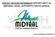Photo of TRAFFIC OFFICER INTERNSHIP OPPORTUNITY AT MIDVAAL LOCAL AUTHORITY: SOUTH AFRICA