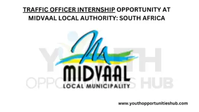 Photo of TRAFFIC OFFICER INTERNSHIP OPPORTUNITY AT MIDVAAL LOCAL AUTHORITY: SOUTH AFRICA