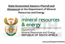Photo of State Accountant Vacancy (Payroll and Allowance) at the Department of Mineral Resources and Energy