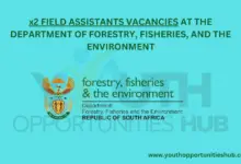 Photo of x2 FIELD ASSISTANTS VACANCIES AT THE DEPARTMENT OF FORESTRY, FISHERIES, AND THE ENVIRONMENT