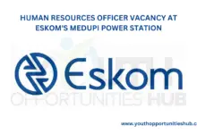 Photo of HUMAN RESOURCES OFFICER VACANCY AT ESKOM’S MEDUPI POWER STATION