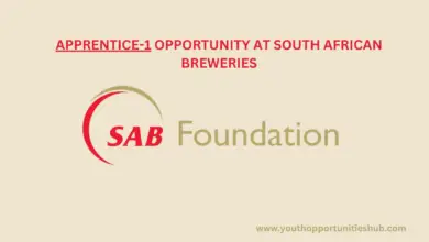 APPRENTICE-1 OPPORTUNITY AT SOUTH AFRICAN BREWERIES