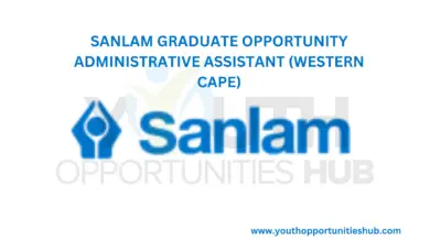 SANLAM GRADUATE OPPORTUNITY ADMINISTRATIVE ASSISTANT (WESTERN CAPE)