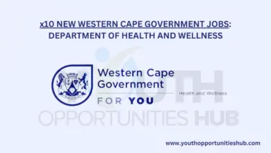 x10 NEW WESTERN CAPE GOVERNMENT JOBS: DEPARTMENT OF HEALTH AND WELLNESS