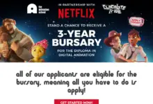 Photo of Netflix & Chocolate Tripe full bursary for Young South Africans: Animation School’s Diploma in Digital Animation