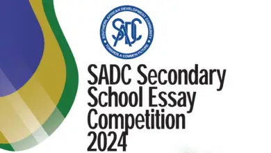 CALL FOR ENTRIES FOR THE 2024 SADC SECONDARY SCHOOL ESSAY COMPETITION