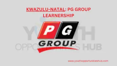 KWAZULU-NATAL: PG GROUP LEARNERSHIP