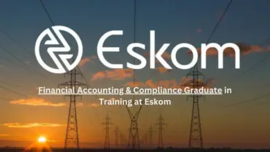 Financial Accounting & Compliance Graduate in Training at Eskom