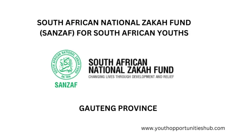 GAUTENG YOUTH: SANZAF Bursary Application for 2024