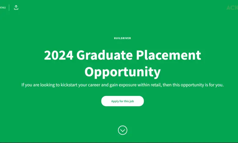 Ackermans 2024 Graduate Placement Opportunity for Young South Africans