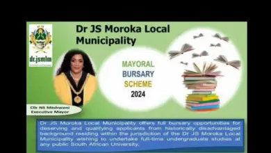 Dr JS Moroka Local Municipality Full Bursary Opportunities for Young South Africans