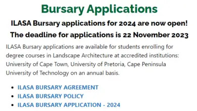 ILASA Bursary Scheme for Young South Africans