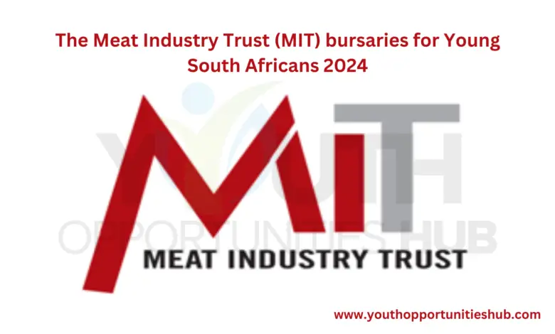 The Meat Industry Trust (MIT) bursaries for Young South Africans 2024