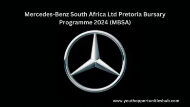 Mercedes-Benz South Africa Ltd Pretoria Bursary Programme 2024 (MBSA)