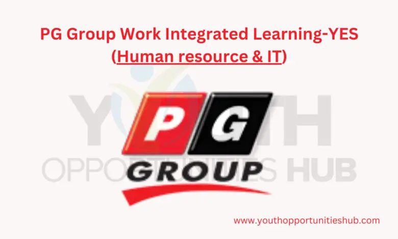 PG Group Work Integrated Learning-YES (Human resource & IT)