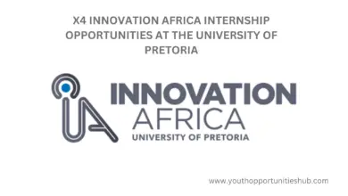 X4 INNOVATION AFRICA INTERNSHIP OPPORTUNITIES AT THE UNIVERSITY OF PRETORIA