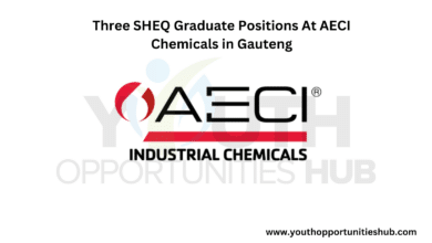 Three SHEQ Graduate Positions At AECI Chemicals in Gauteng