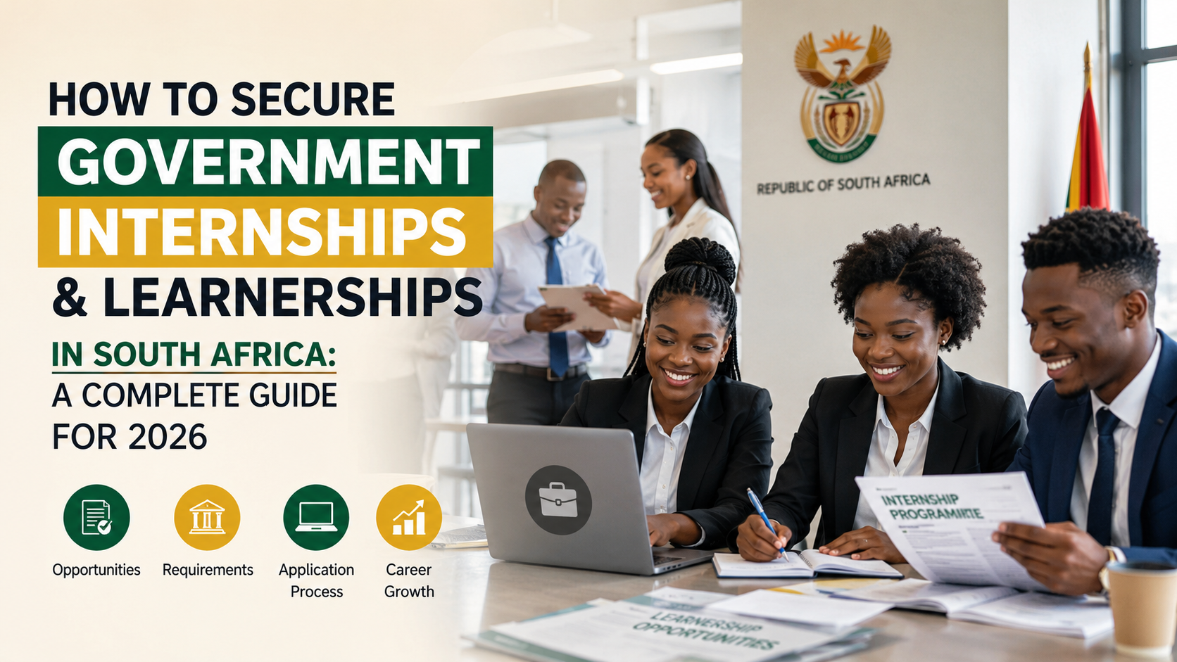 How to Secure Government Internships and Learnerships in South Africa
