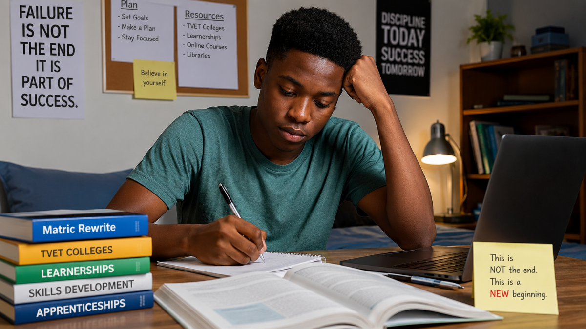 What to Do If You Fail Matric in South Africa
