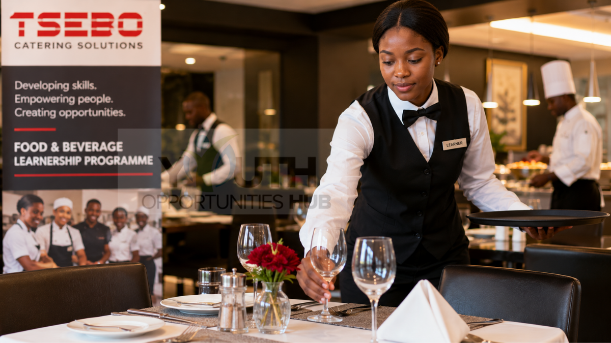 Tsebo Food and Beverage Learnership 2026