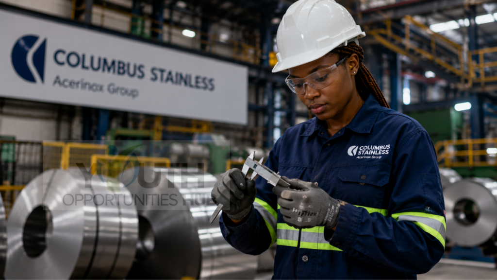 Columbus Stainless Metallurgy Bursary 2027 Applications Open for Engineering Students Columbus Stainless Metallurgy Bursary 2027 Applications Open for Engineering Students