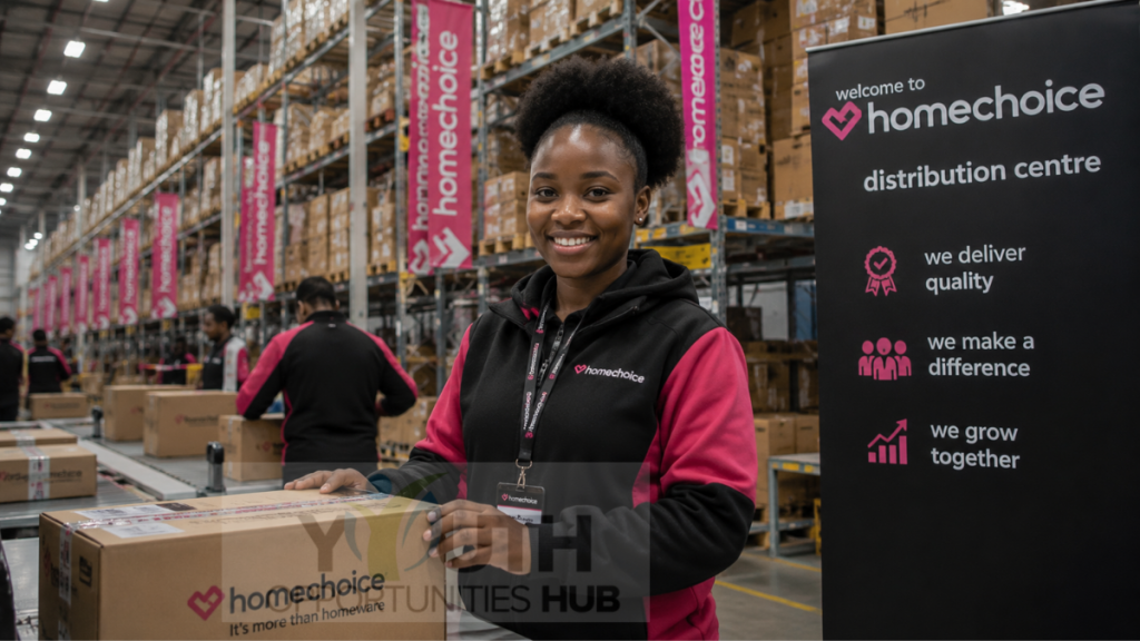 HomeChoice Distribution Centre Internship 2026 for TVET Graduates HomeChoice Distribution Centre Internship 2026 for TVET Graduates